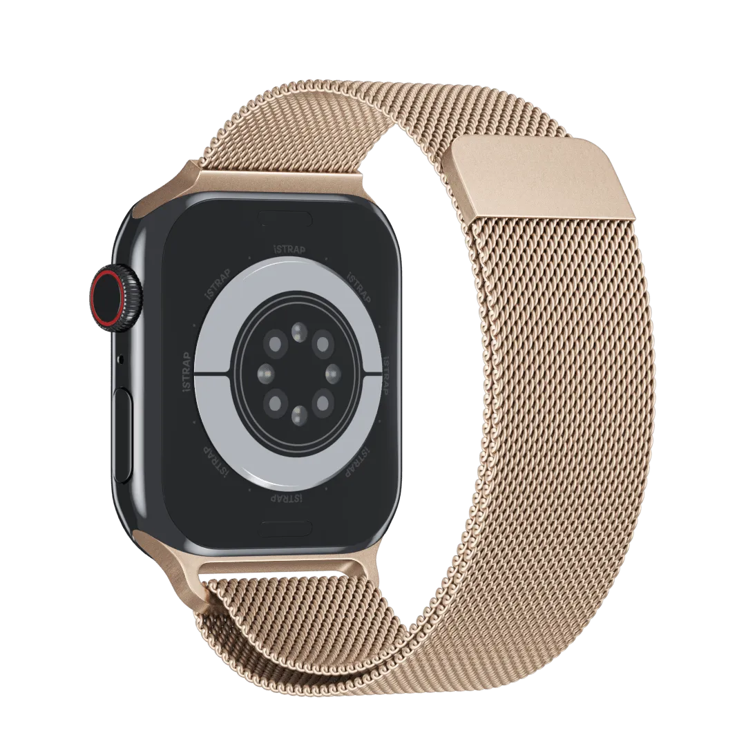 Light Gold Milanese Loop for Apple Watch