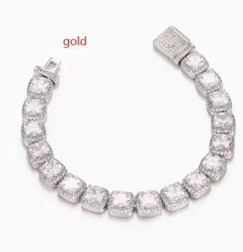 LovelyRLovely S925 Sterling Silver Hip Hop 8mm Necklace
