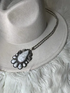 Marbled Stone Necklace