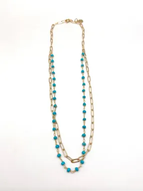 Mariana necklace - turquoise