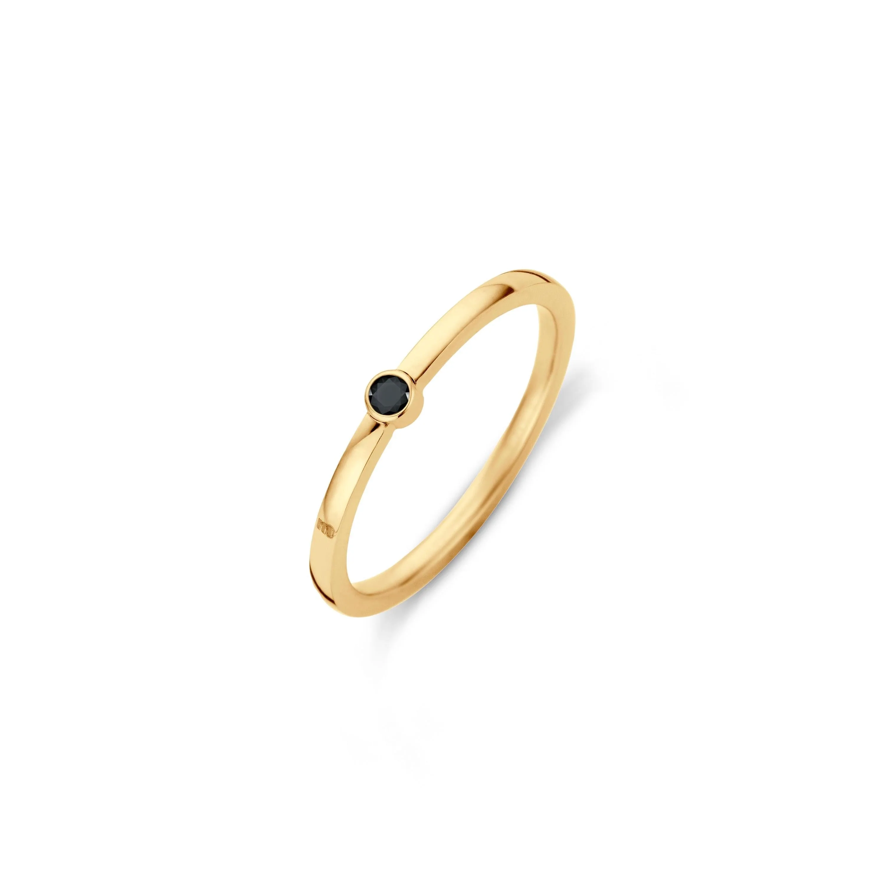 Melano Friends Mini CZ Ring Black