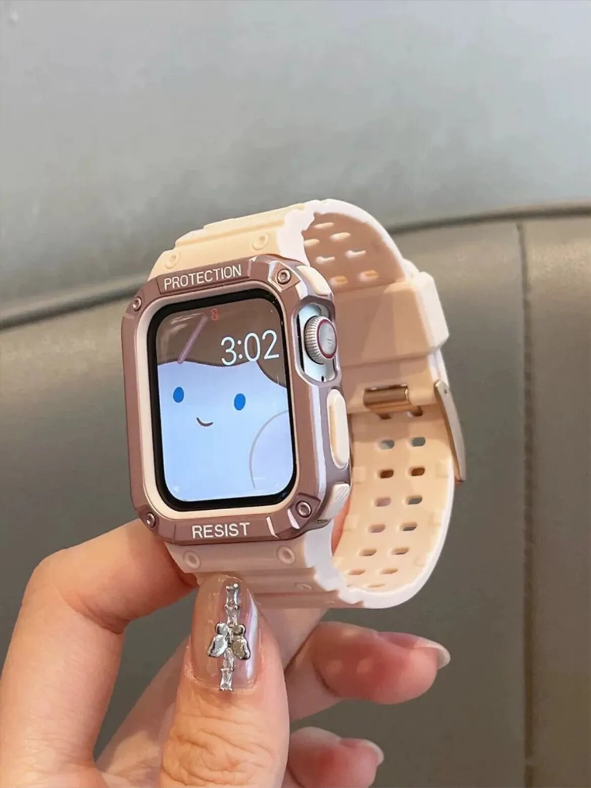 Minimalist Unisex Sports Clear Strap Watch Band Series 12 3 4 5 6 7 8 9 Ultra Generation 38mm 40mm 41mm 42mm 44mm 45mm 49mm   iWatch Case