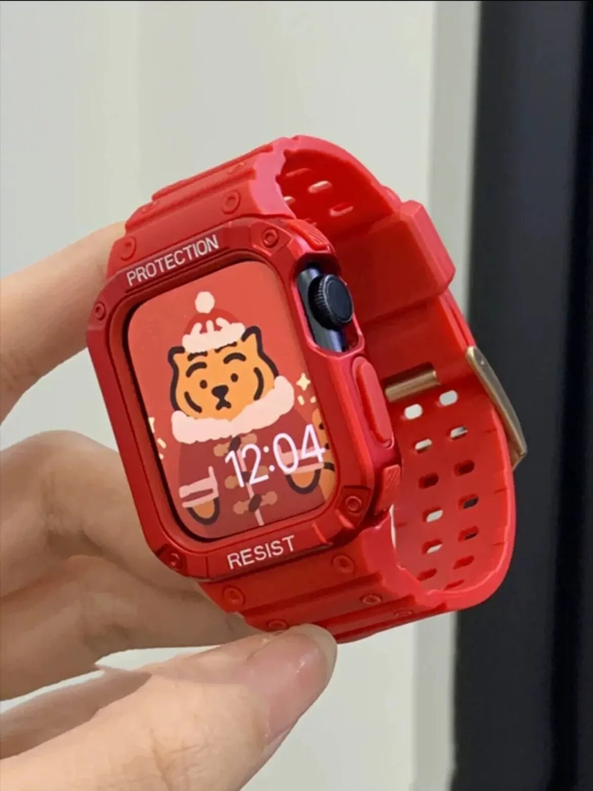 Minimalist Unisex Sports Clear Strap Watch Band Series 12 3 4 5 6 7 8 9 Ultra Generation 38mm 40mm 41mm 42mm 44mm 45mm 49mm   iWatch Case