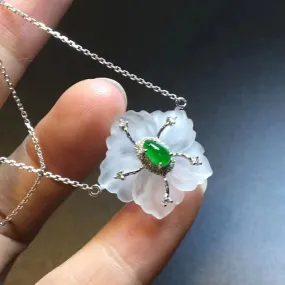 Natural Jade Necklace Jadeite Necklace NNE013