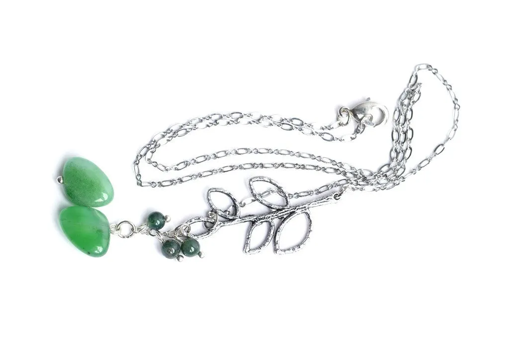 Olive Branch Necklace
