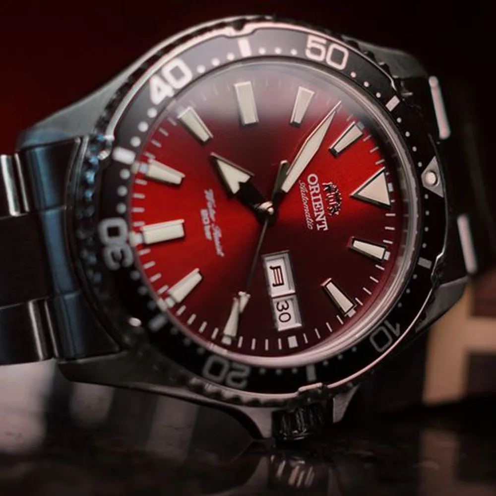 Orient MAKO III KAMASU Red RA-AA0003R