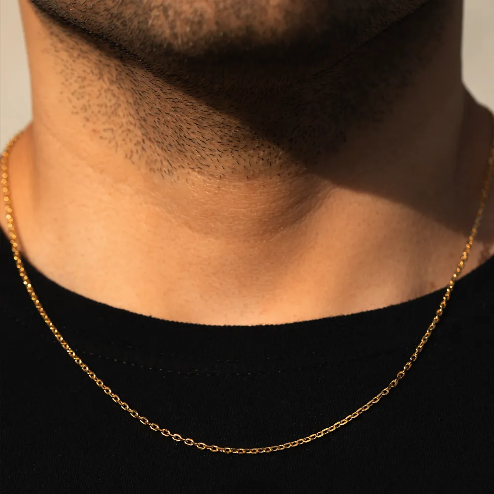Panama Cable Chain Pack in Gold