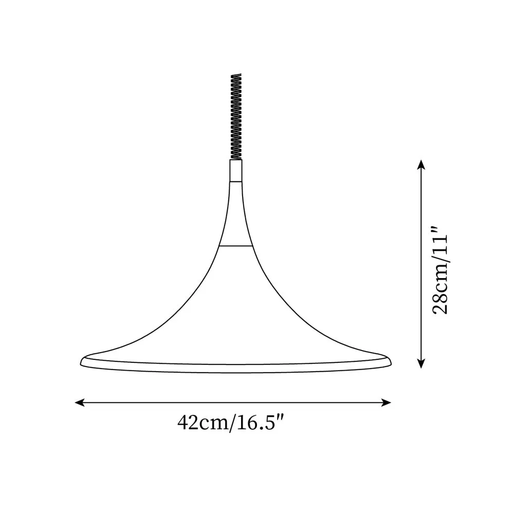 Peill Trumpet Pendant Lamp