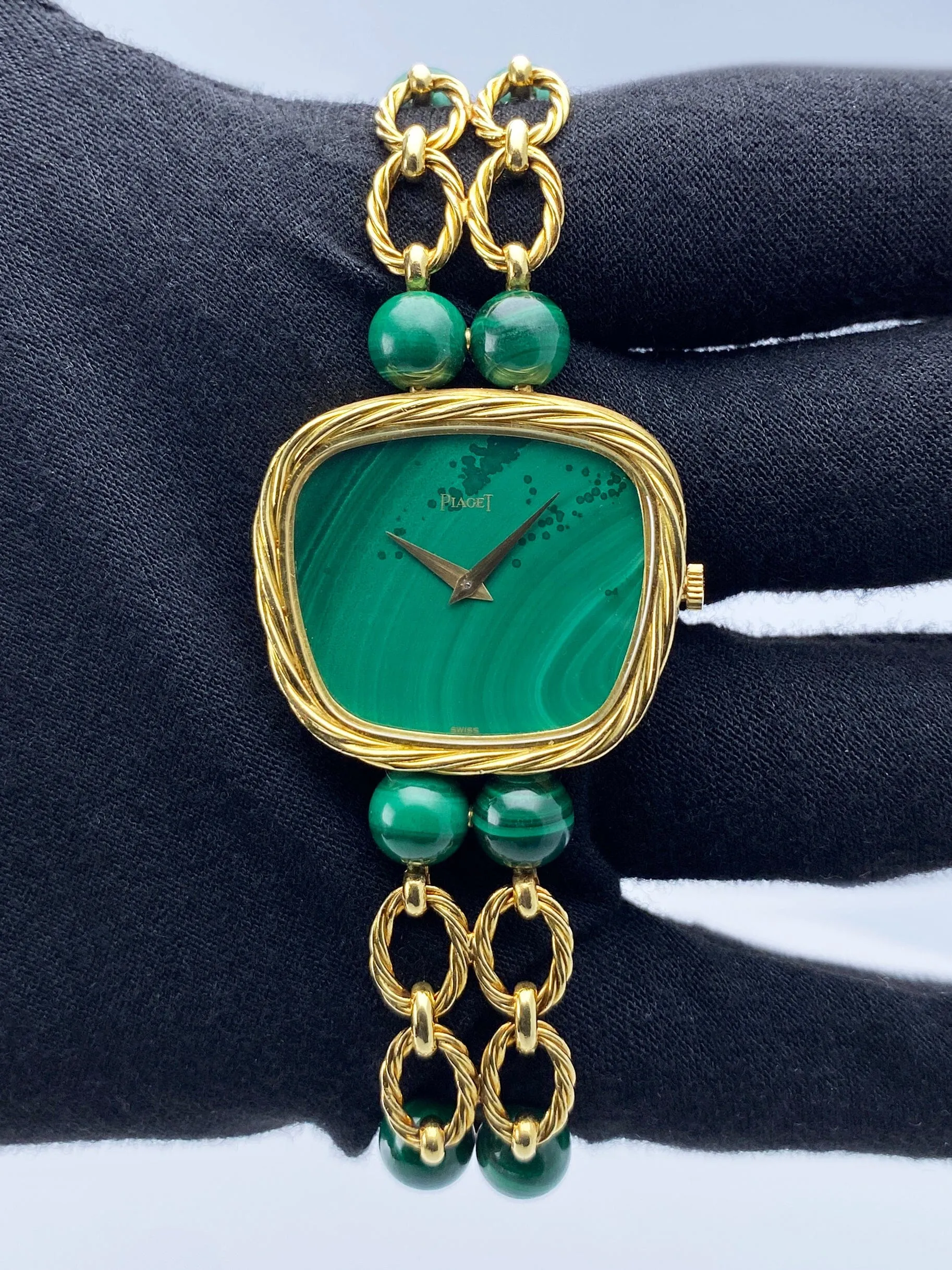 Piaget 9465P60 Malachite Ladies Watch