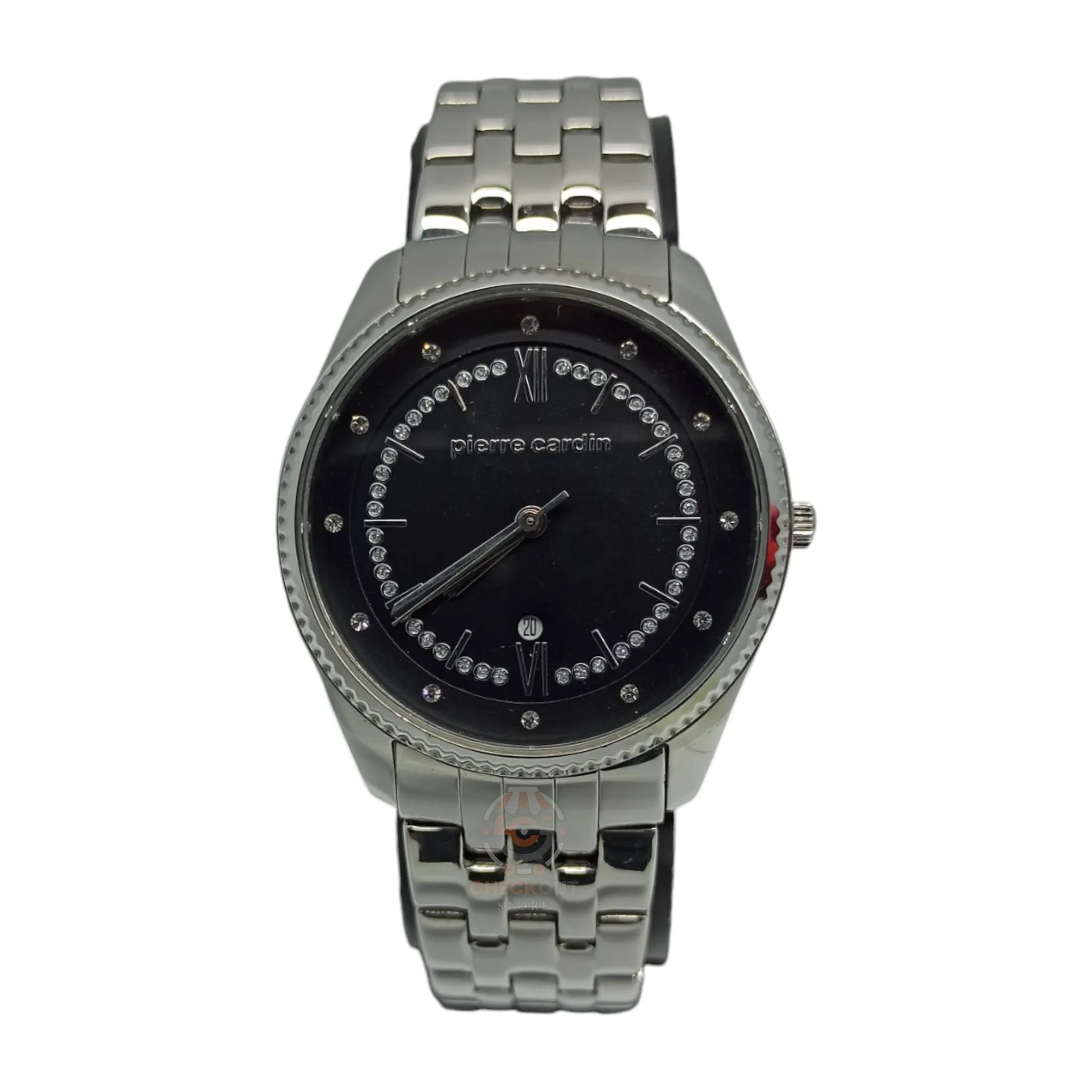 Pierre Cardin - Original - Silver/Black - 34mm - Women's Watch