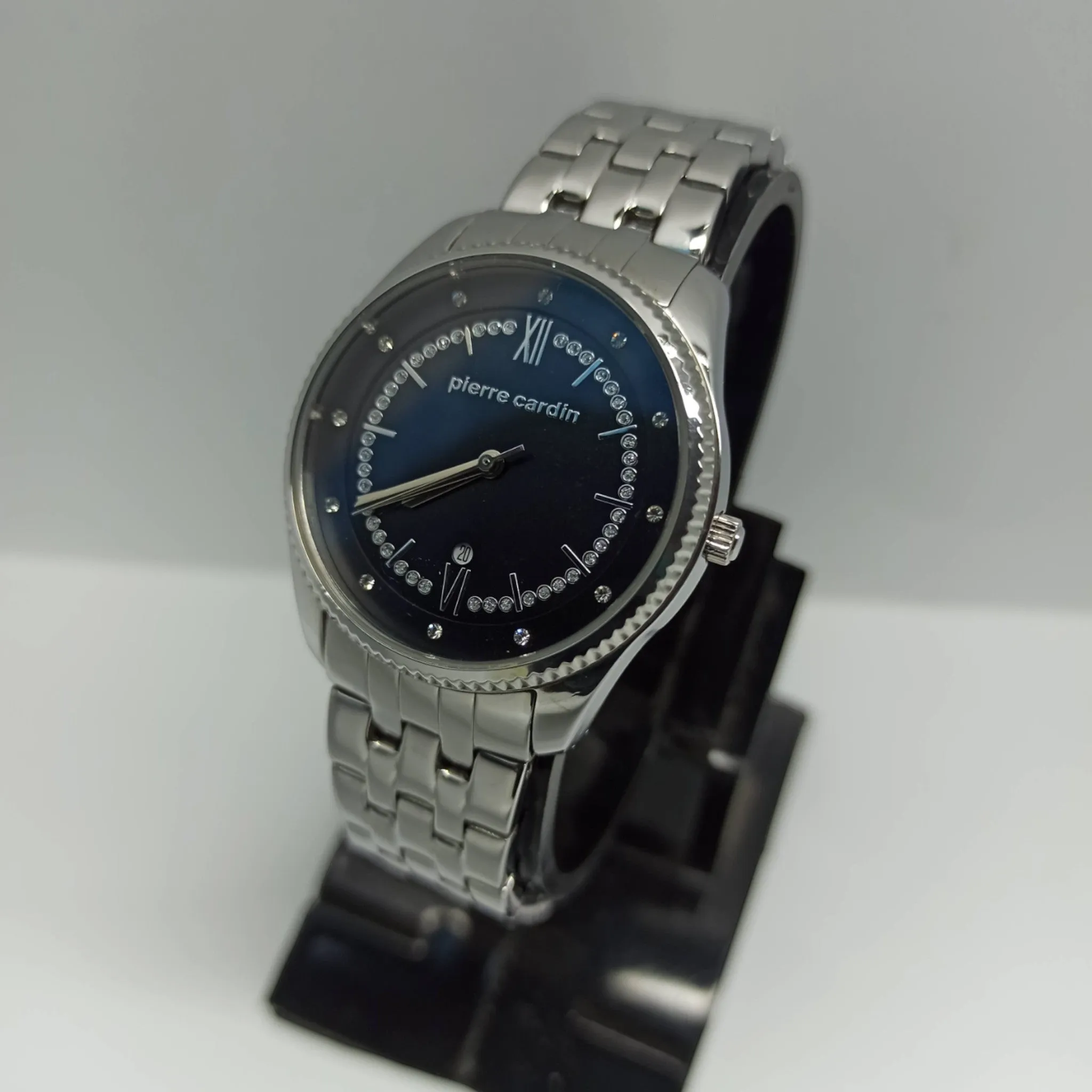 Pierre Cardin - Original - Silver/Black - 34mm - Women's Watch