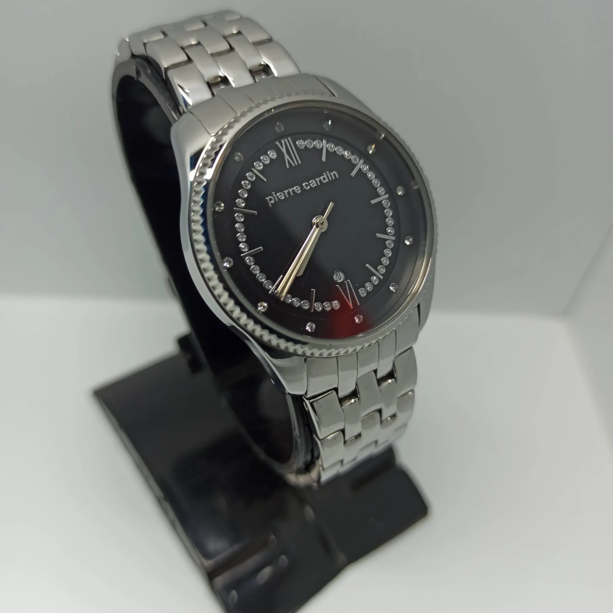 Pierre Cardin - Original - Silver/Black - 34mm - Women's Watch