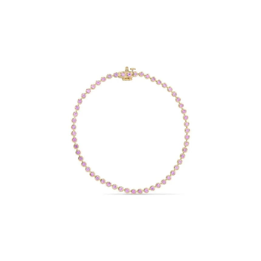 Pink Sapphire Bracelet