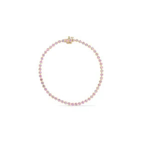 Pink Sapphire Bracelet
