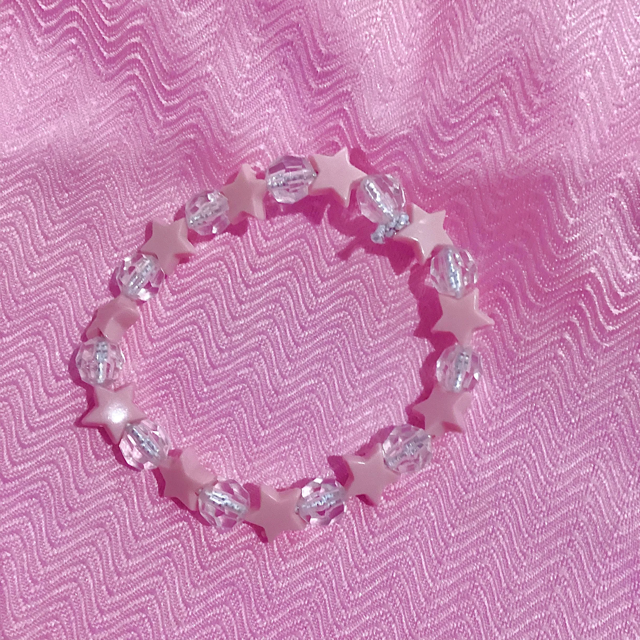 Pink Star Fairy Bracelet