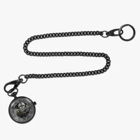 Pocket watch with black IP plating