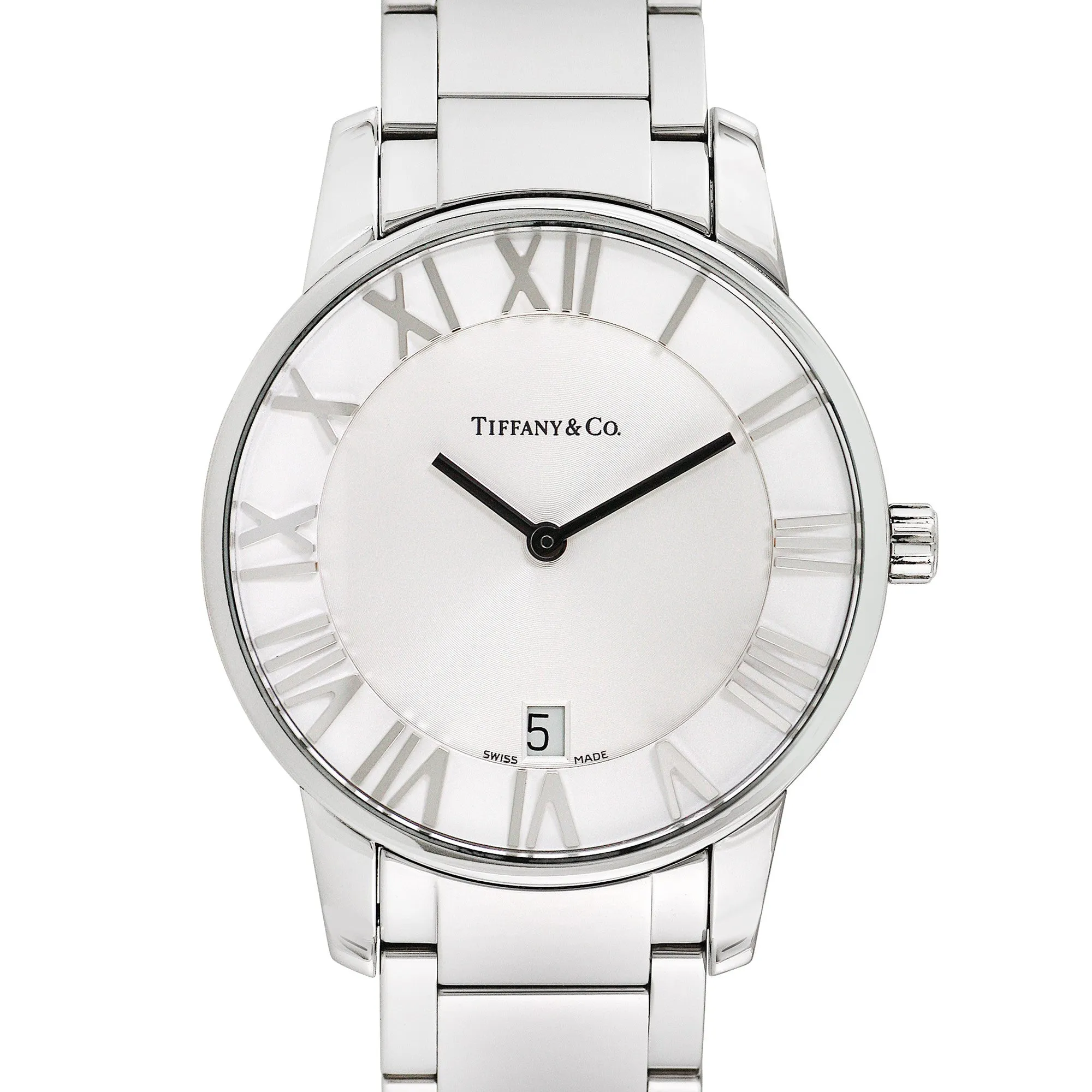 Pre-owned Tiffany & Co. Men's Atlas Dome #57
