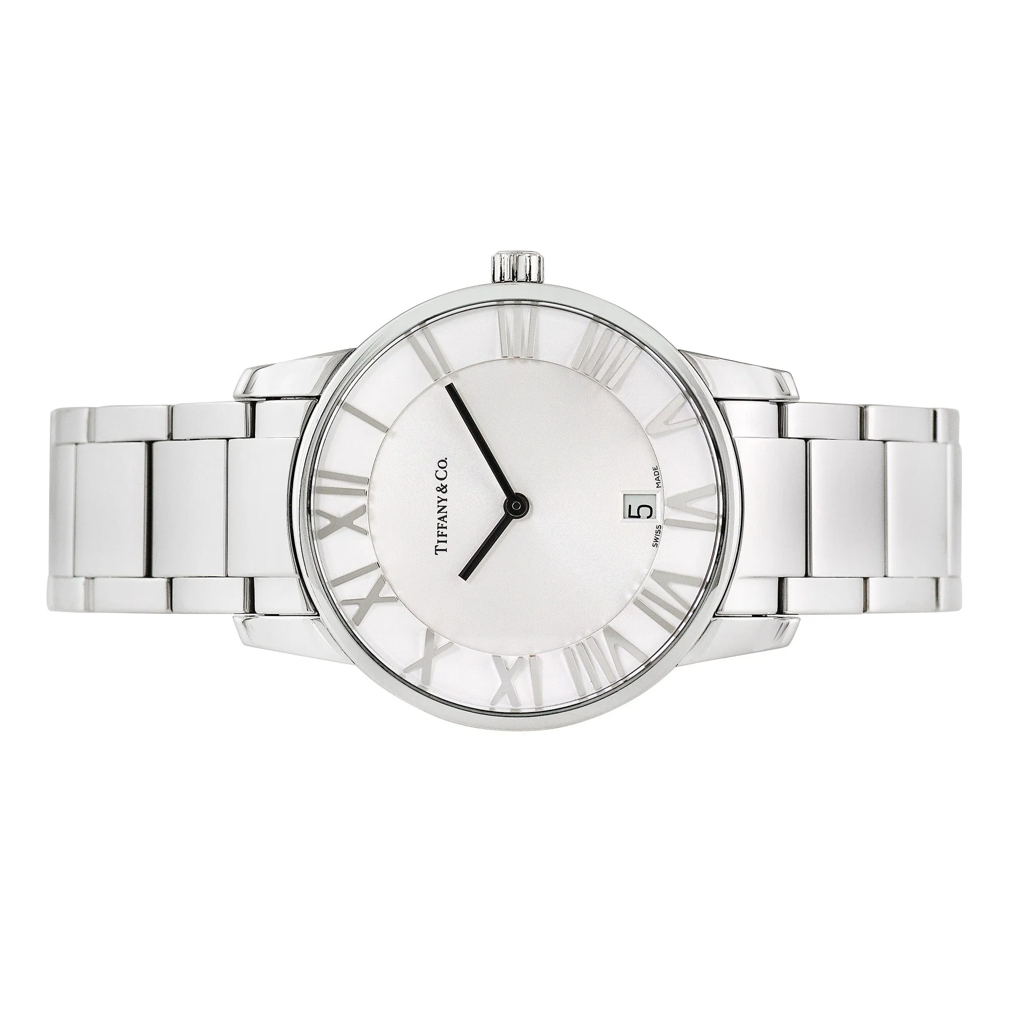 Pre-owned Tiffany & Co. Men's Atlas Dome #57