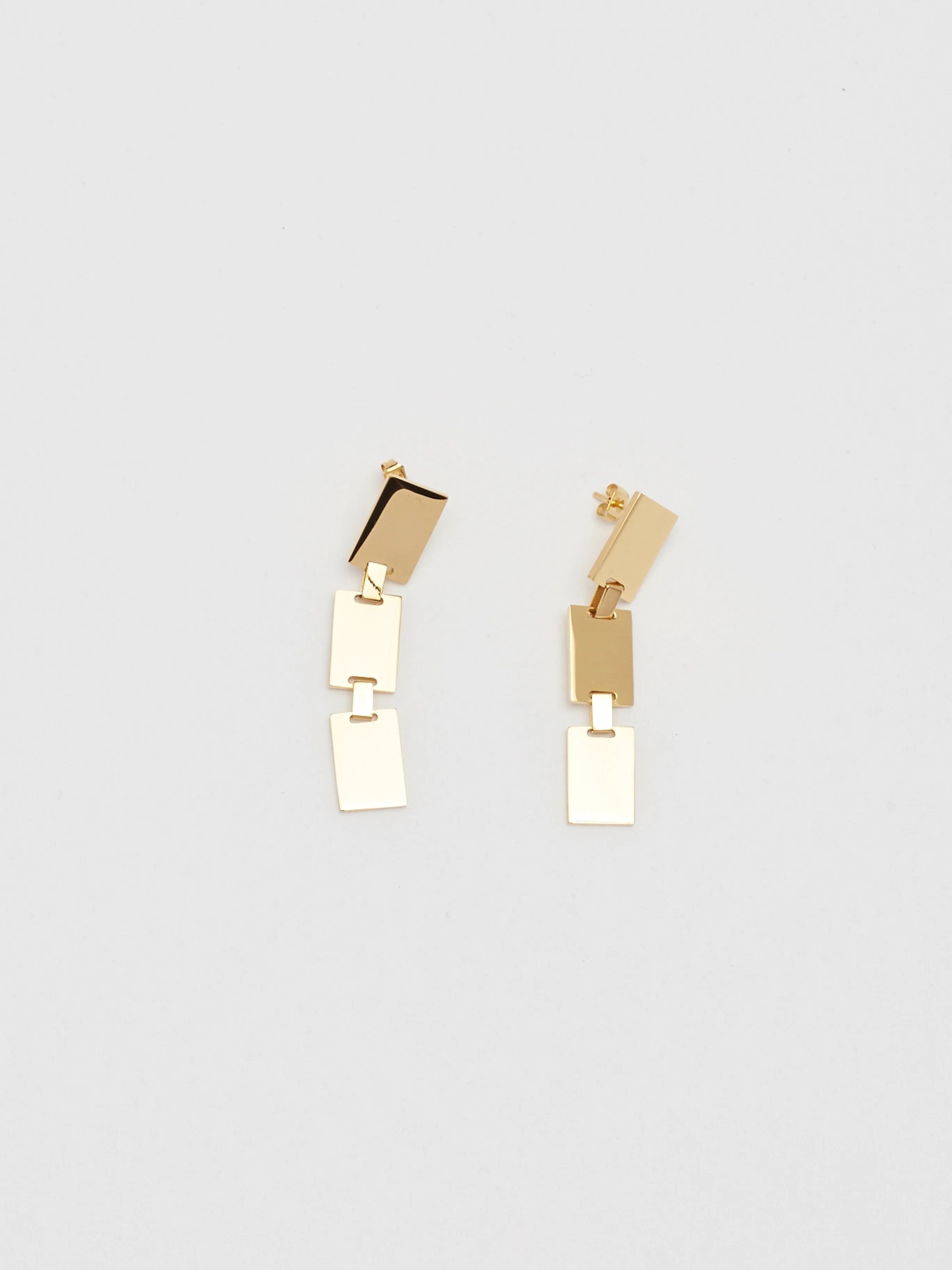 Rectangle Dangle Earrings