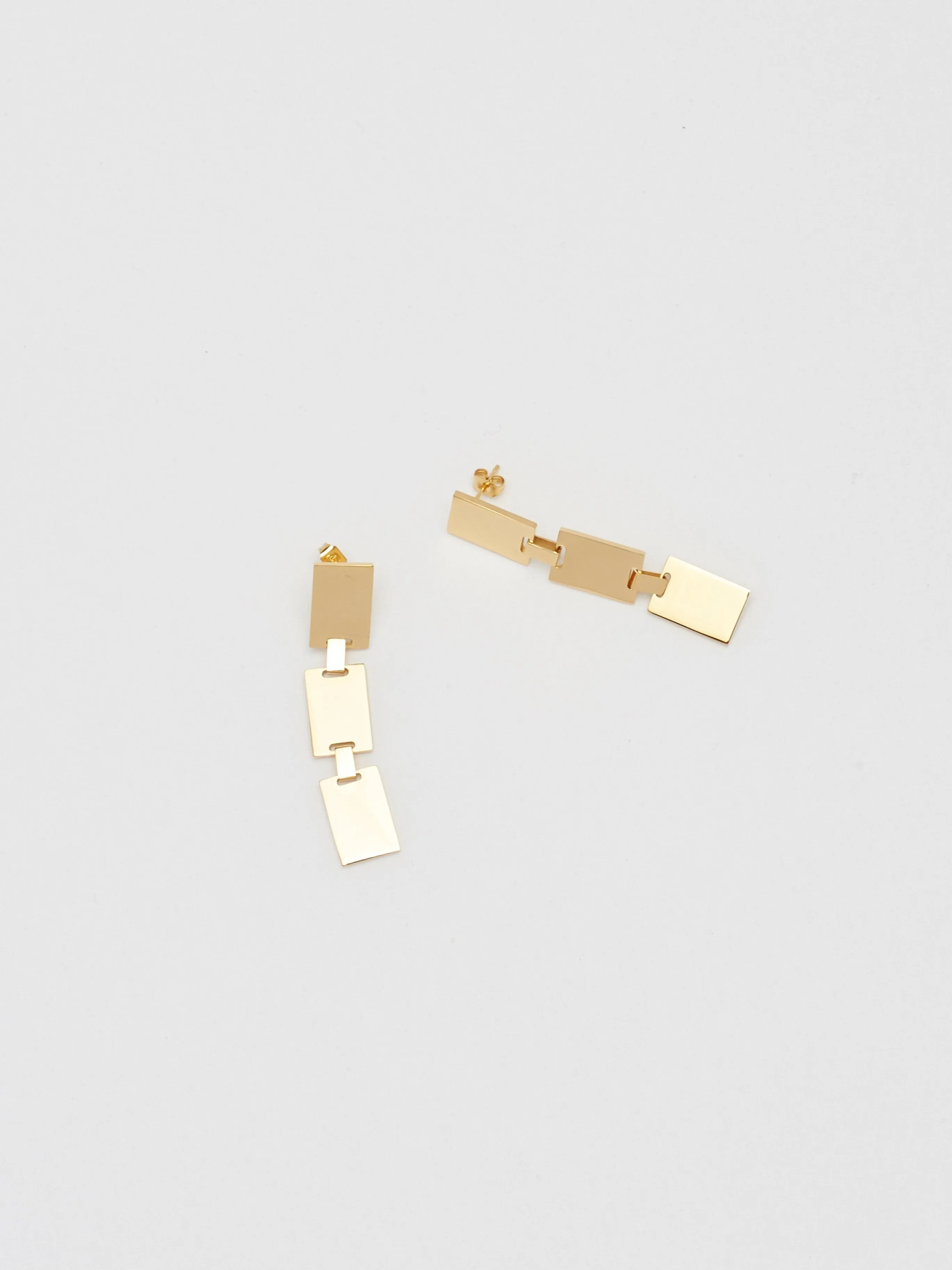 Rectangle Dangle Earrings