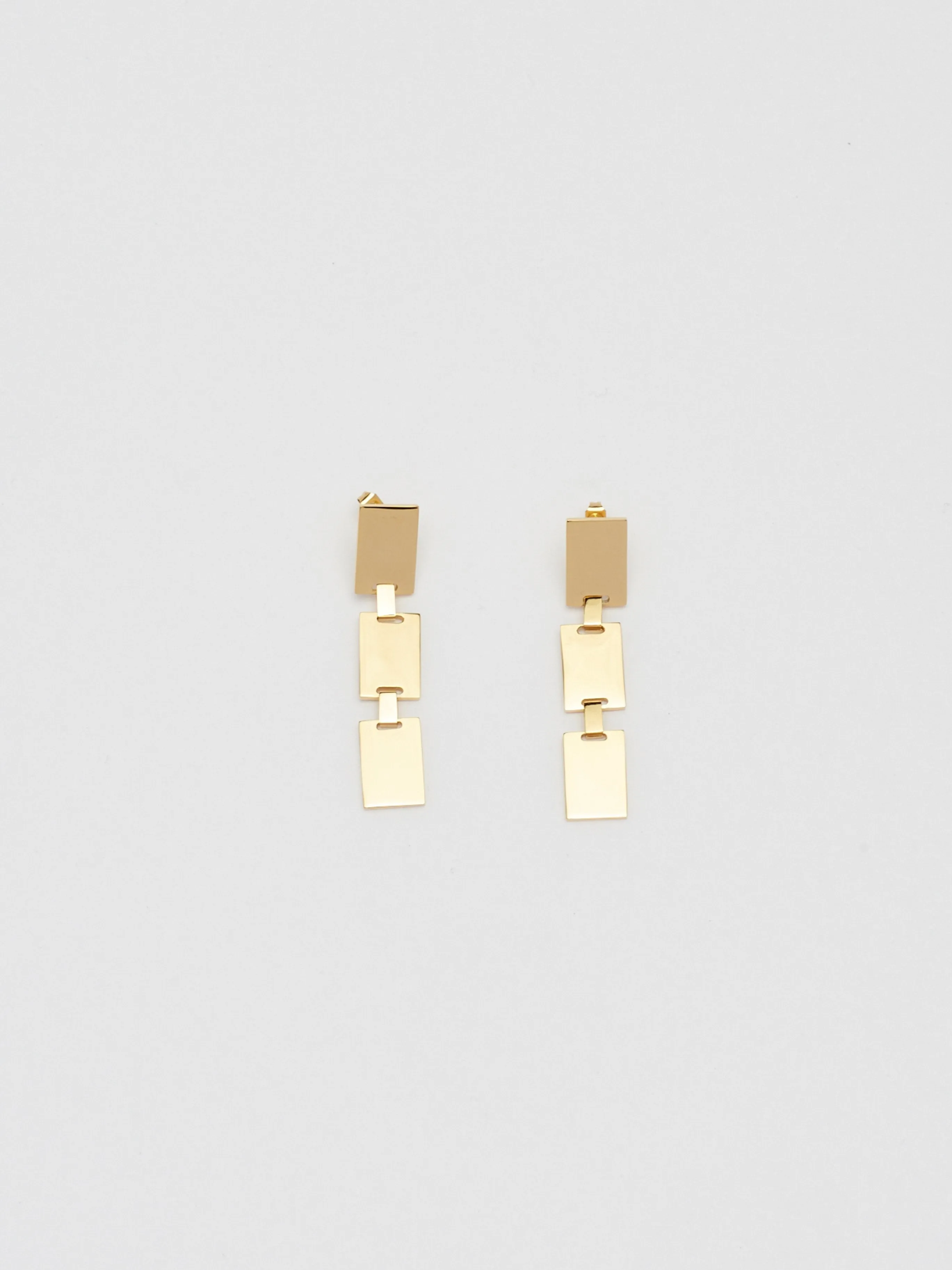 Rectangle Dangle Earrings