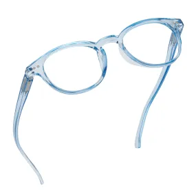 Round-Blue-Light-Blocking-Reading-Glasses-Light-Blue-2-75-Magnification-Computer-Glasses