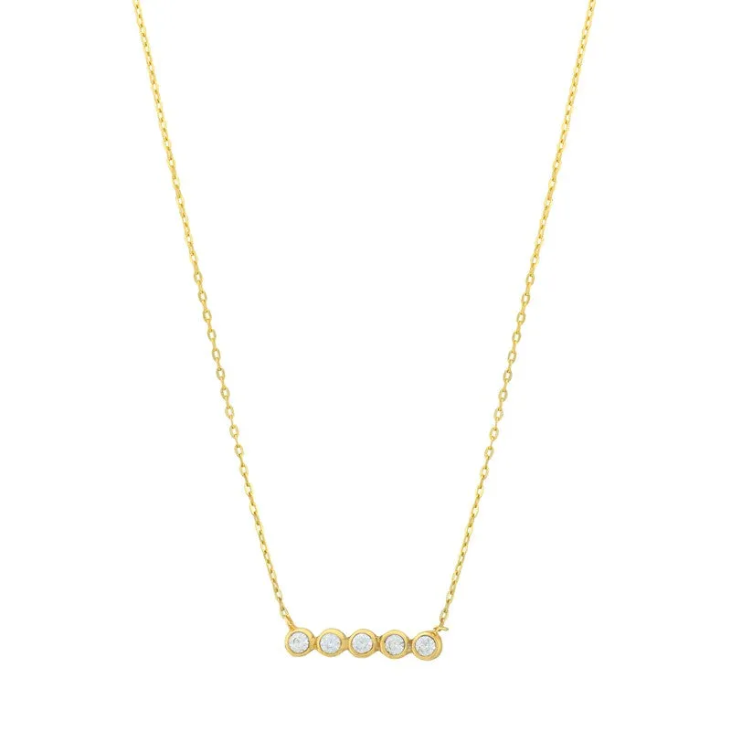 Samantha Gold Pendant and Chain