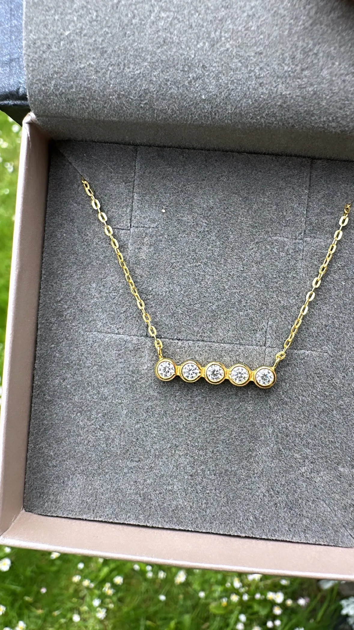 Samantha Gold Pendant and Chain