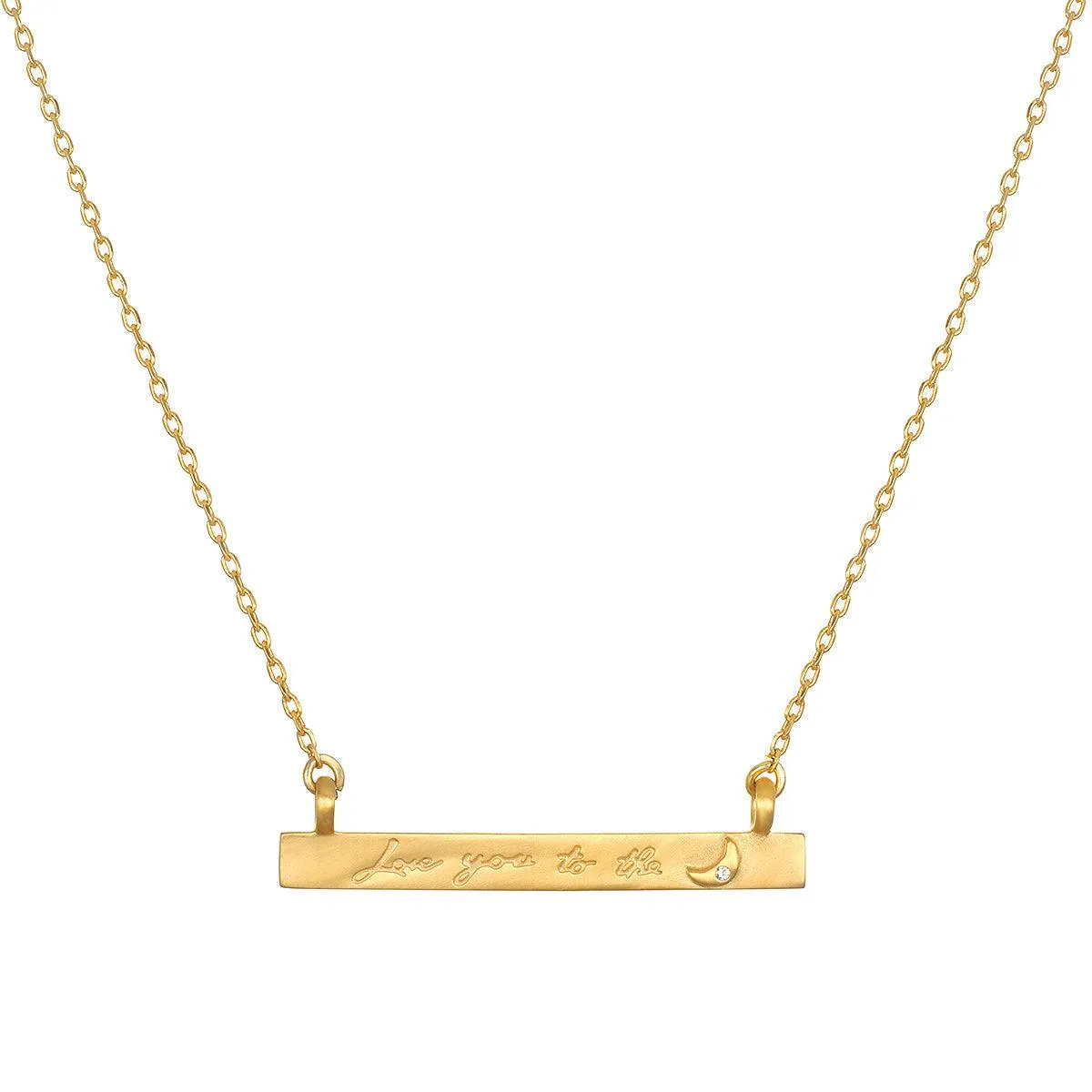Satya Love You to the Moon Necklace