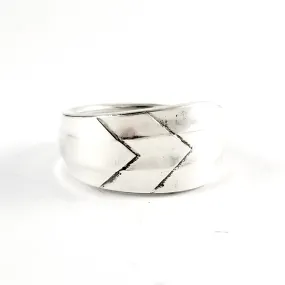 Sheffield Chevron Spoon Ring