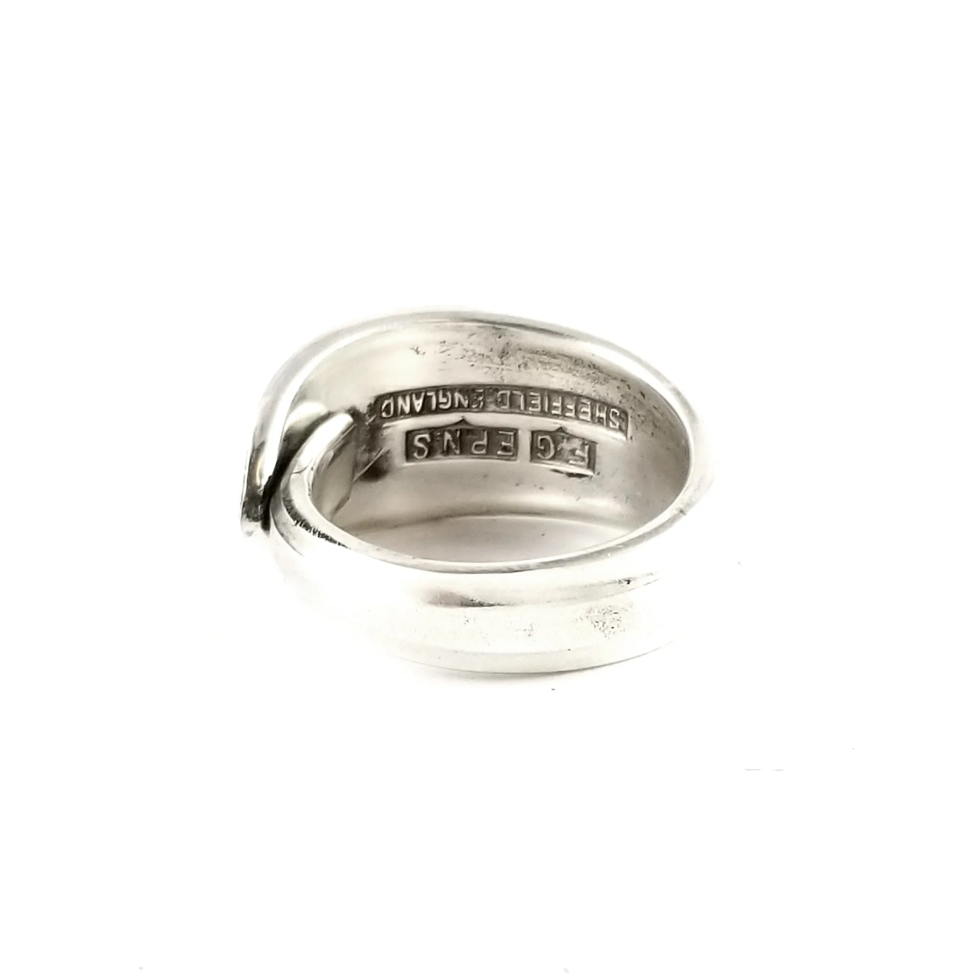 Sheffield Chevron Spoon Ring