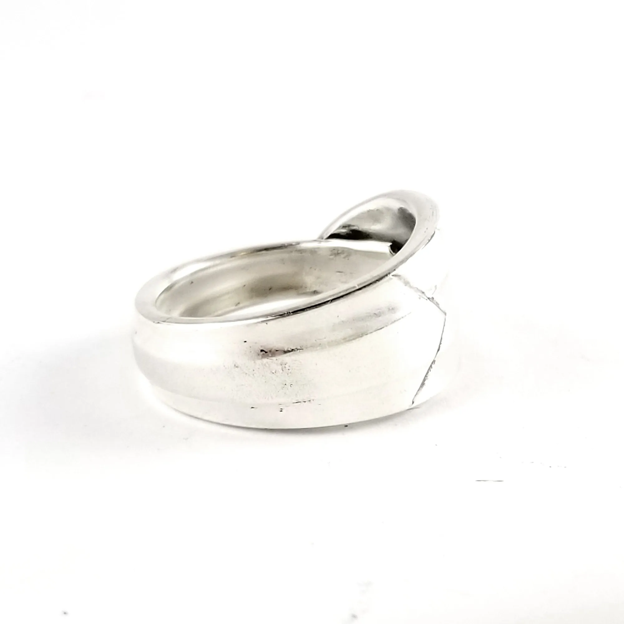 Sheffield Chevron Spoon Ring