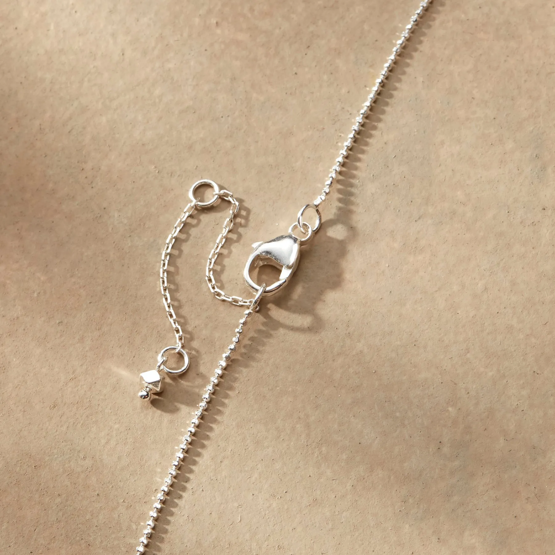Silver Snowfall Necklace