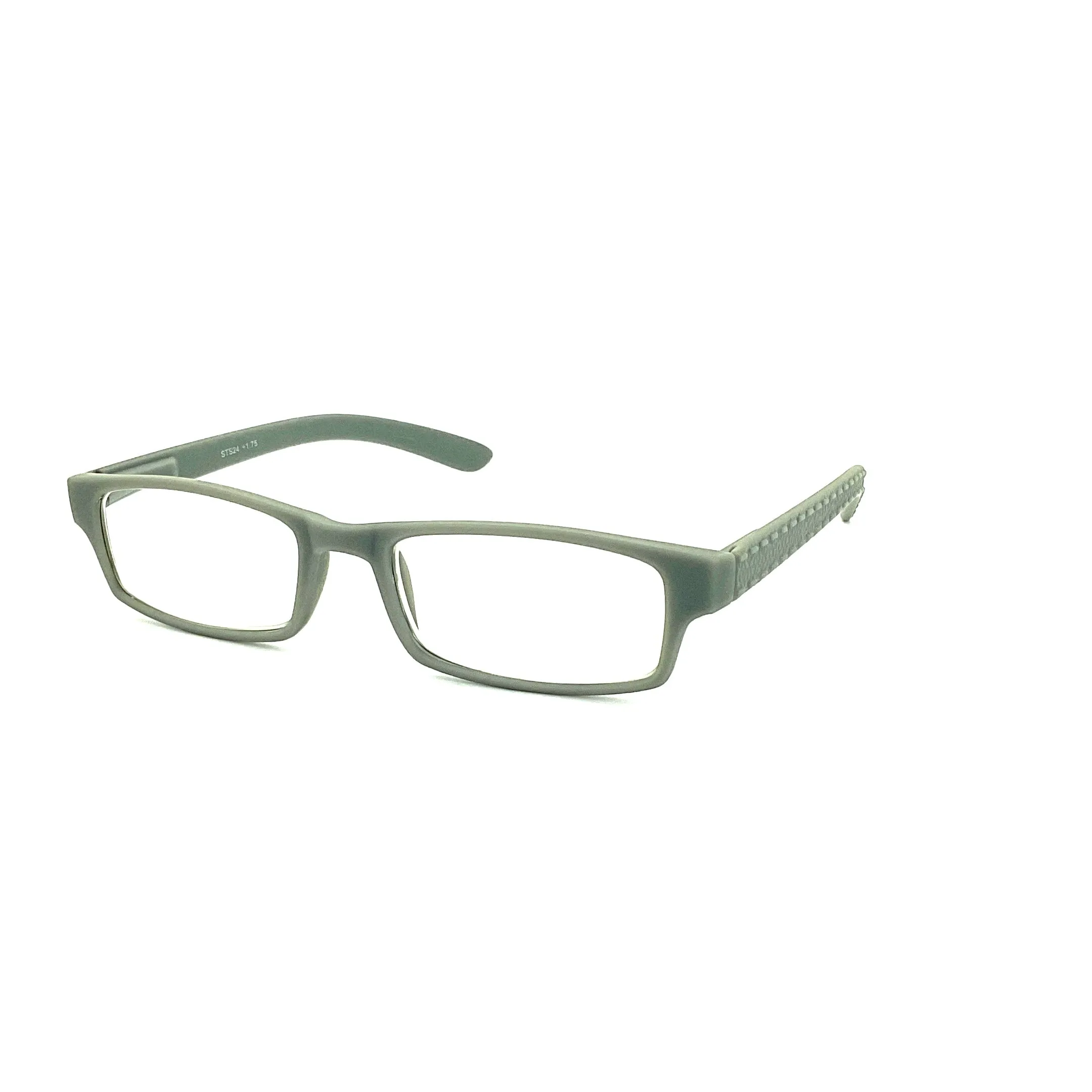 Soft Touch Stitched Rectangular Shape Readers With Matching Hard Case