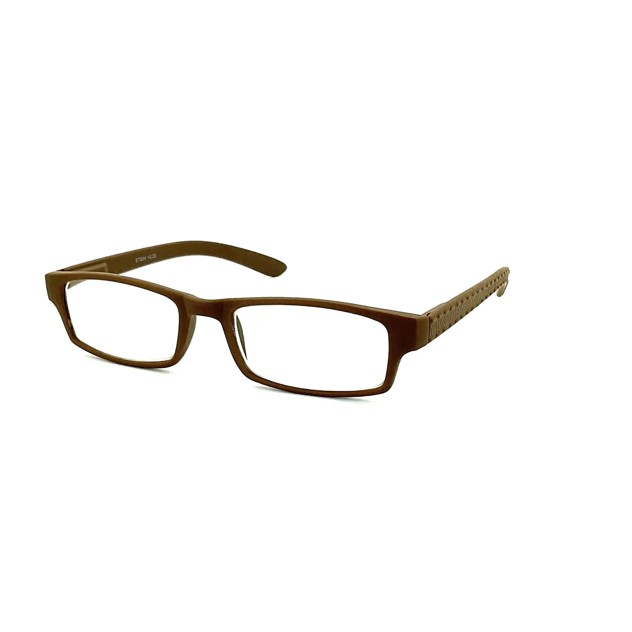 Soft Touch Stitched Rectangular Shape Readers With Matching Hard Case