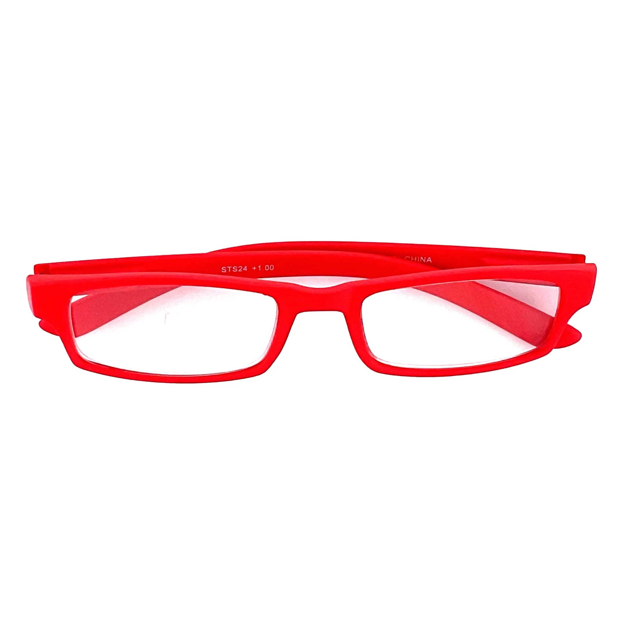 Soft Touch Stitched Rectangular Shape Readers With Matching Hard Case
