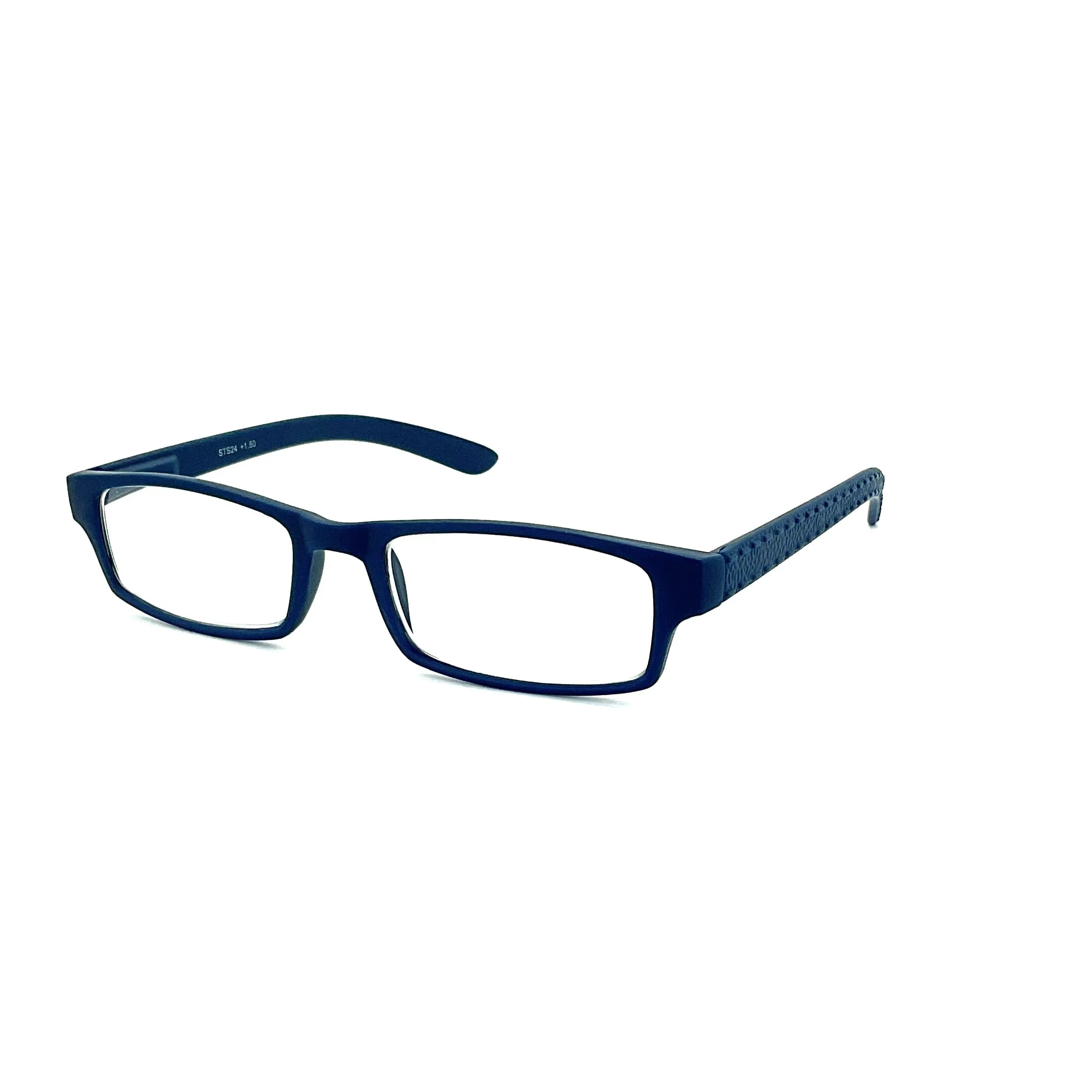 Soft Touch Stitched Rectangular Shape Readers With Matching Hard Case