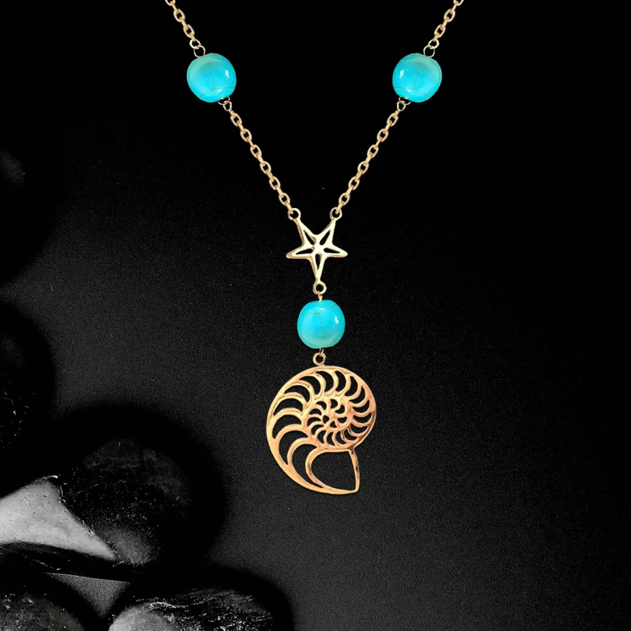 Spiral Shell Necklace
