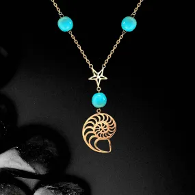 Spiral Shell Necklace