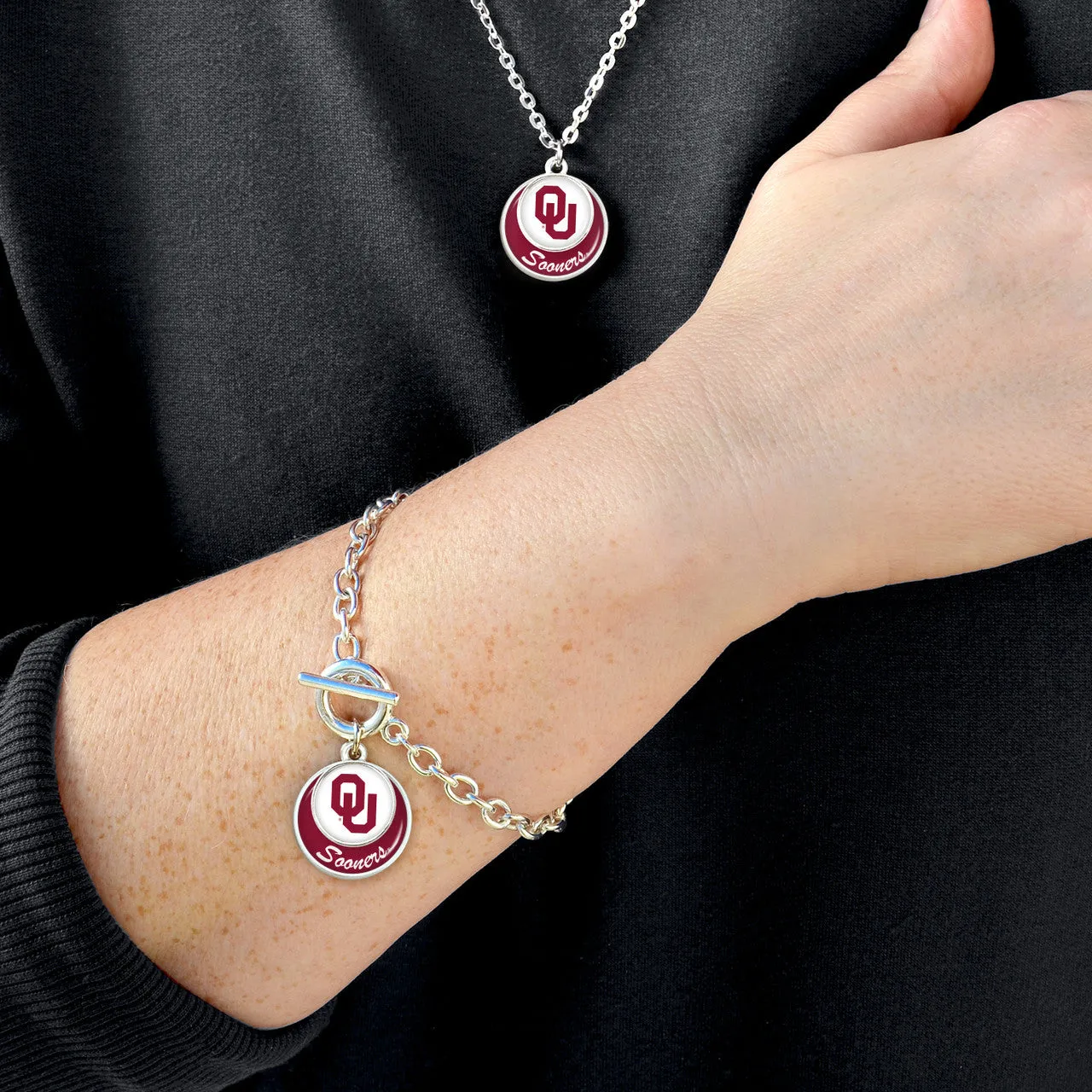 Stacked Disk Bracelet