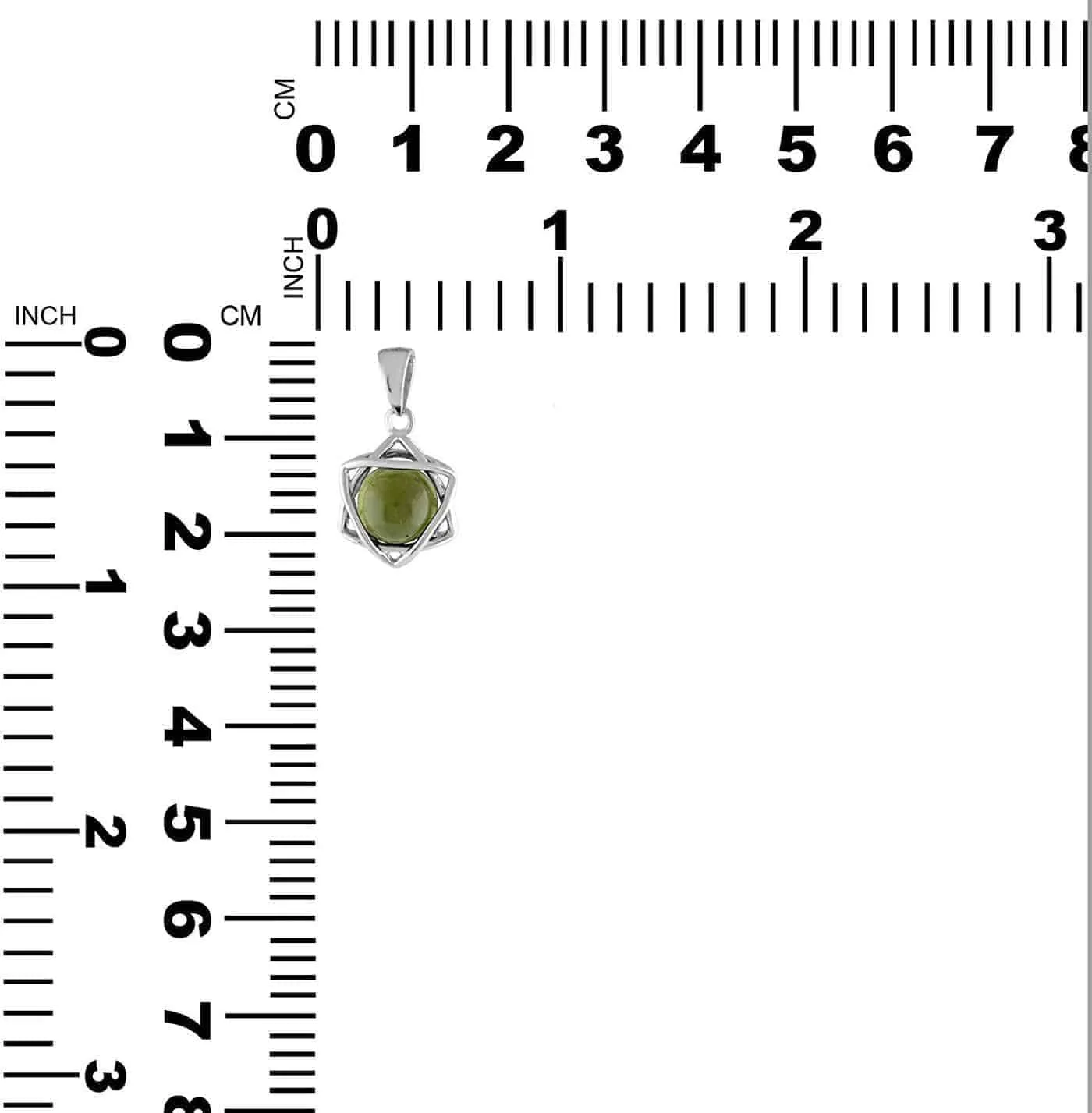 Starborn Genuine Moldavite Sphere Pendant