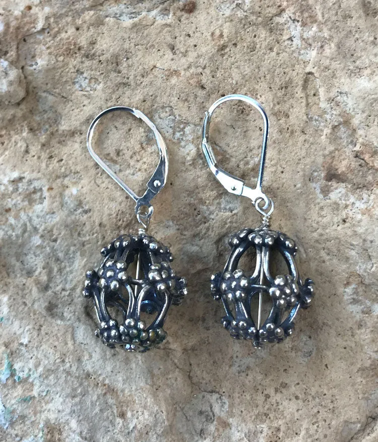 Sterling Filigree Earrings