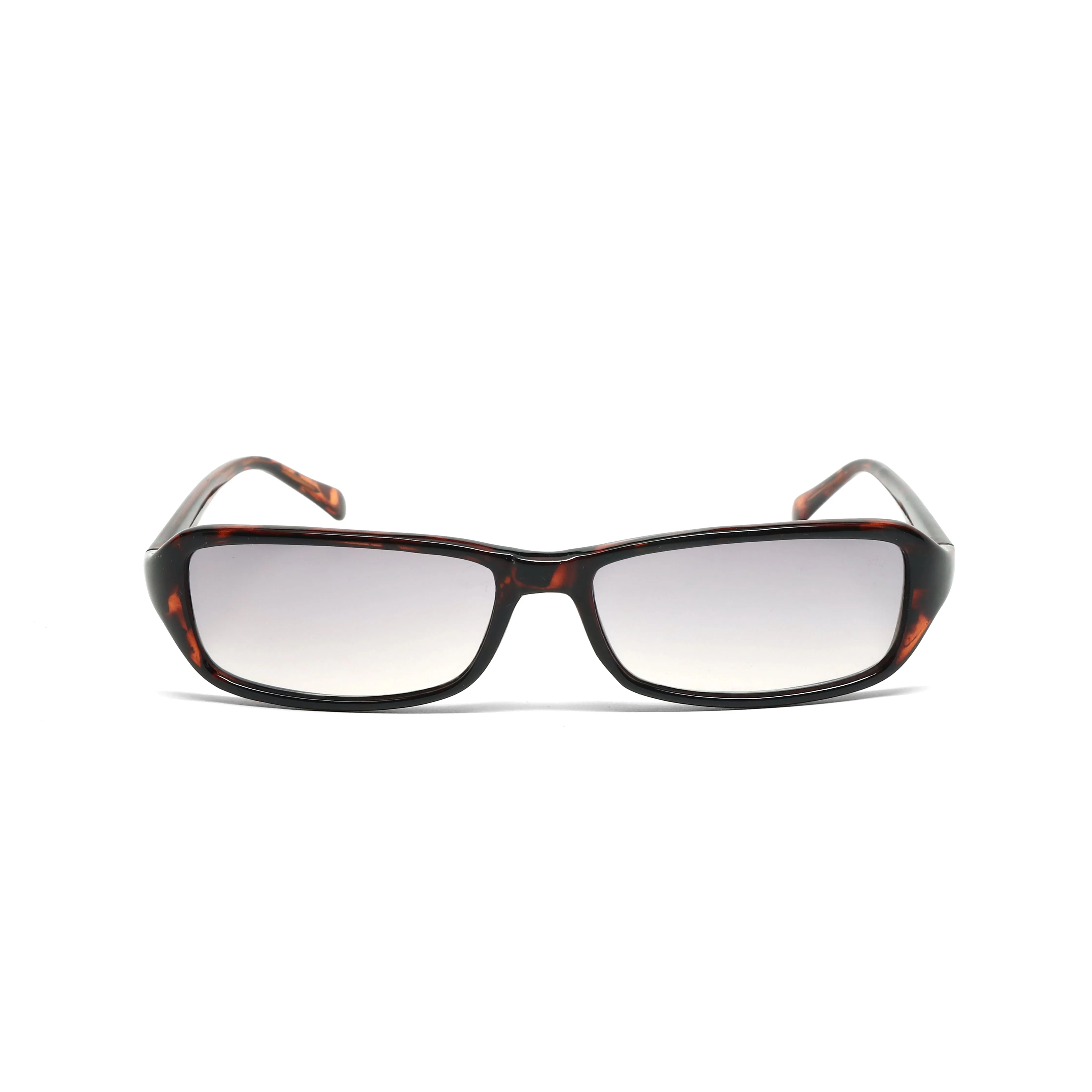 //Style 21// Vintage 90s Rectangle Frame Sunglasses - Tortoise Grey