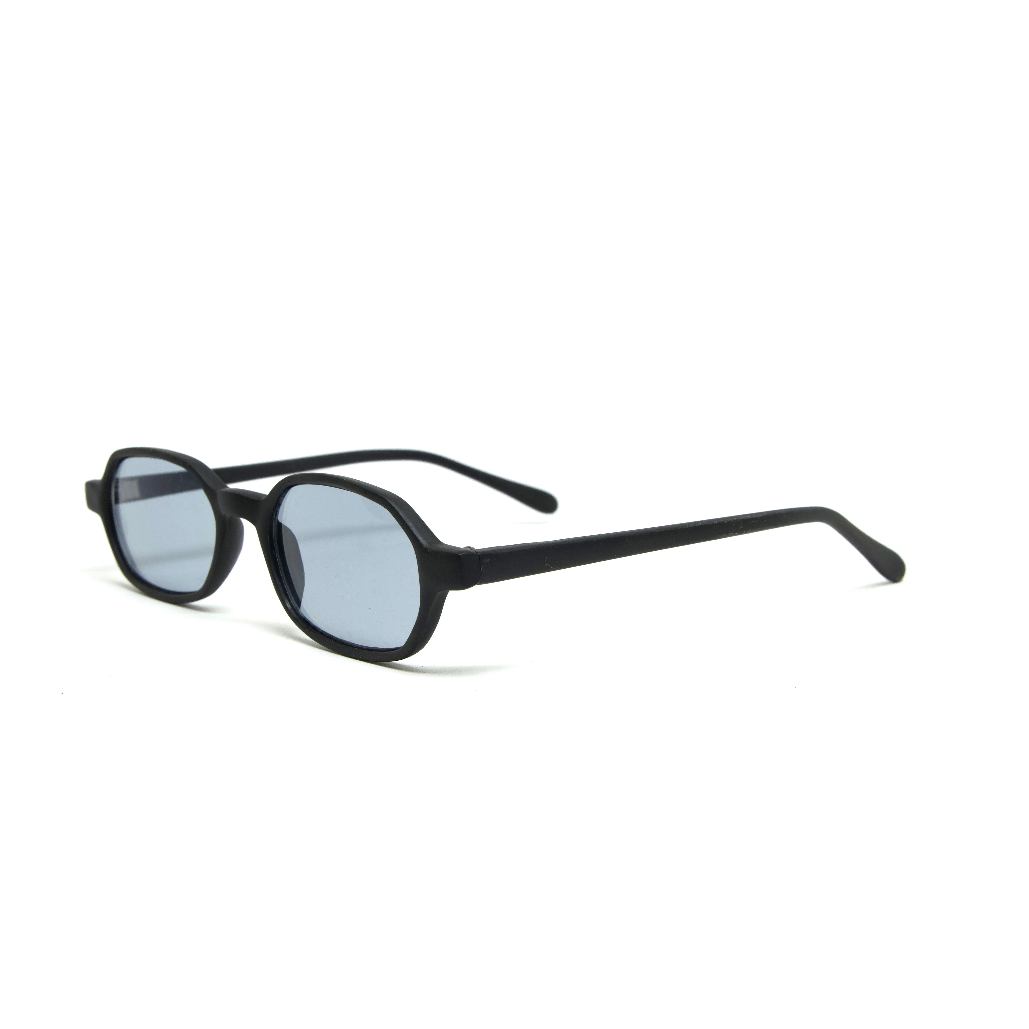 //Style 4699// Deluxe Vintage 90s Rectangle Deadstock Sunglasses - Grey