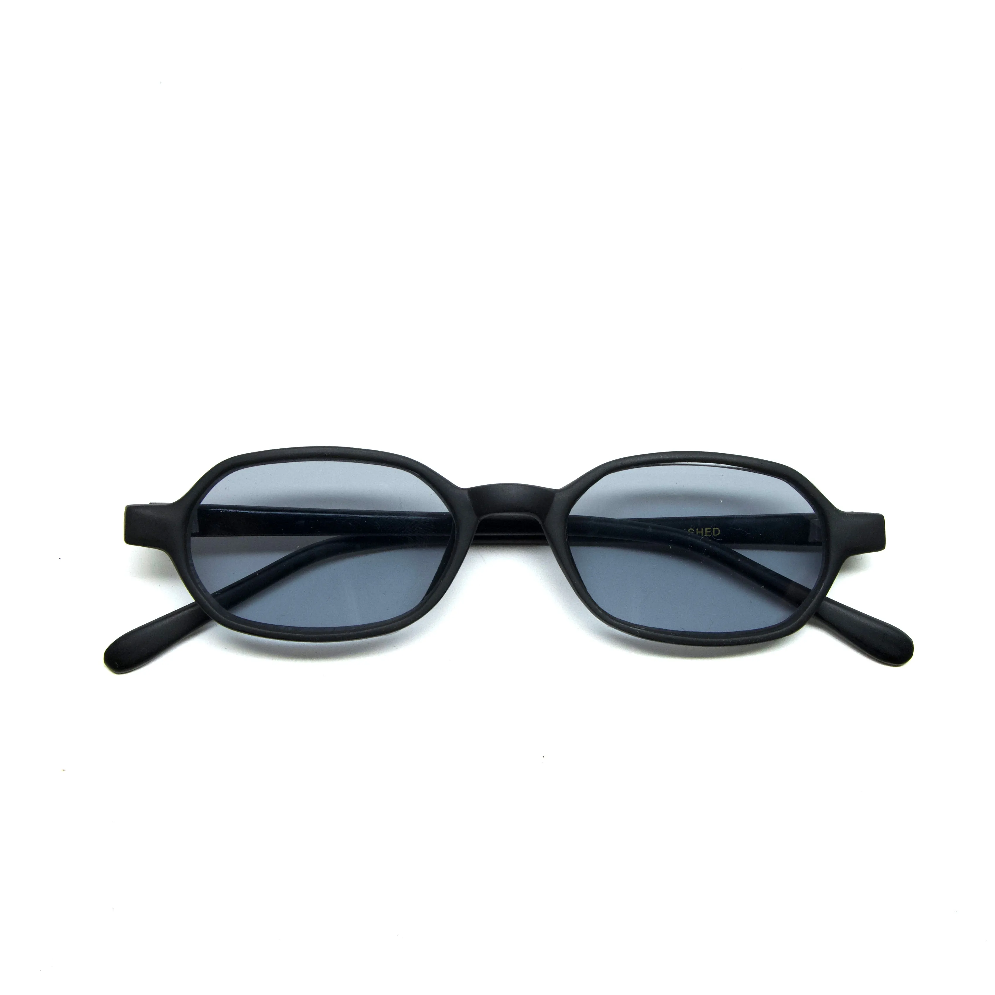 //Style 4699// Deluxe Vintage 90s Rectangle Deadstock Sunglasses - Grey