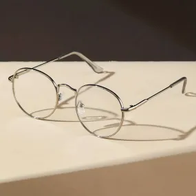 Stylish Round Metal Frame Fashion Glasses Perfect for Gifting