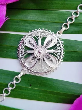 Sunshine - Silver rakhi
