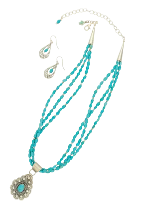 Sweet Tea Jewelry Tim Yazzie Navajo Necklace Set