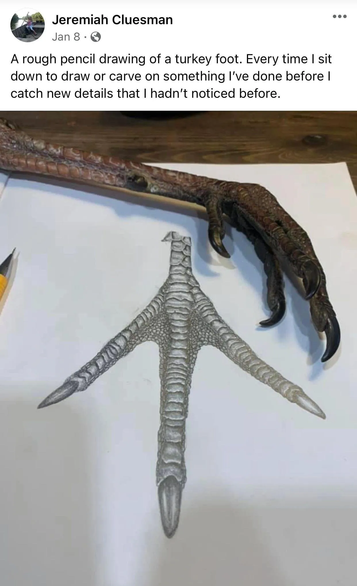 The Cluesman Turkey Design