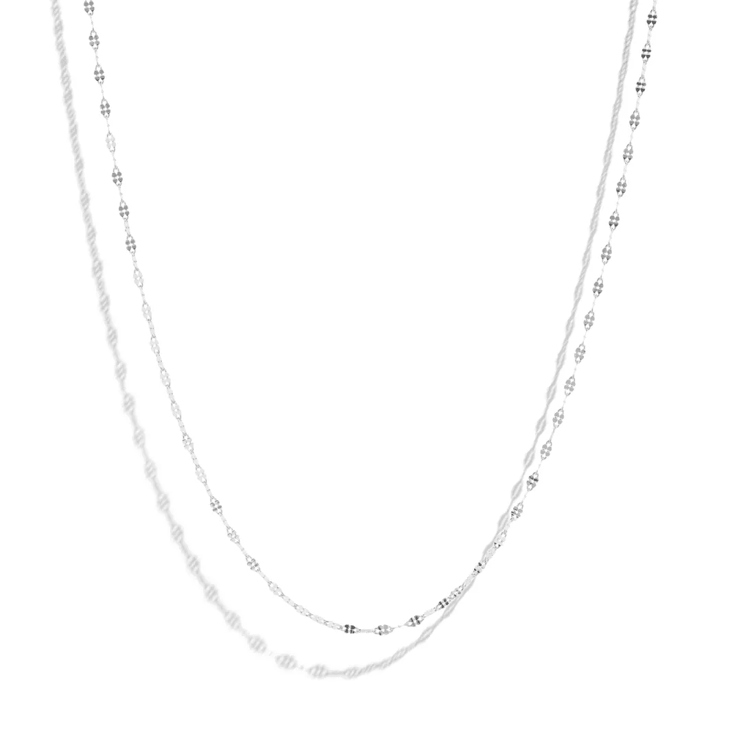 THE QUIN NECKLACE - sterling silver